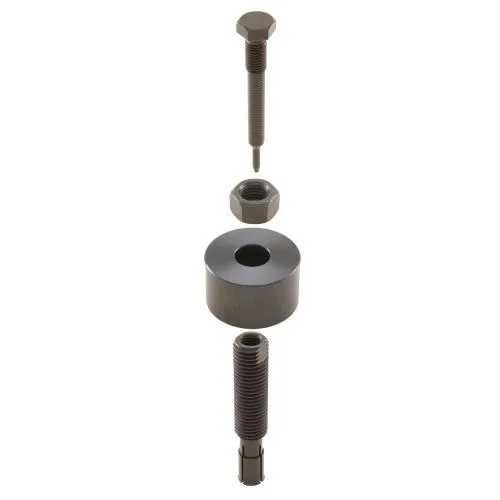 Estrattore SIP Spareparts 16-32 mm in acciaio S45C per cuscinetto albero motore lato volano Vespa Smallframe; set da 4 elementi.