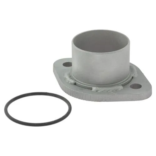 Stub SIP in acciaio zincato per Quattrini M-232 e M-244 su Vespa 200. Profilo conico 41,7/44,6 mm, O-ring e istruzioni inclusi.