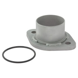 Stub SIP in acciaio zincato per Quattrini M-232 e M-244 su Vespa 200. Profilo conico 41,7/44,6 mm, O-ring e istruzioni inclusi.