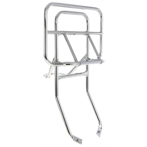Portapacchi Cuppini 25036700 cromato e ribaltabile, piano 25 x 38 cm, per Vespa VNB, GT, GTR, TS, Sprint, GS, SS e Rally.