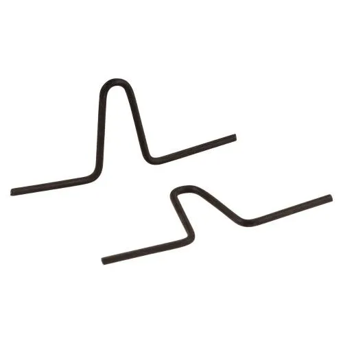 Pair of spring retainer hooks for storage box for Vespa 50, ET3, Primavera