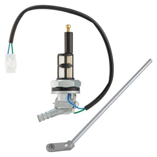Fuel Tap SIP Fast Flow 2.0 for Vespa 50-125/PV/ET3/PK/S /125 V30-33/VM/VN/VNA-TS/150 VL/VB/GS/VBA-T4/160 GS/180 SS/Rally/PX/T5 with lever (length 200mm), electronic power reserve gauge Grade AA - first-class repair and for tuned engines