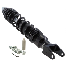 SIP Performance 2.0 posteriore 340 mm: alluminio CNC nero, molla 110 LB, precarico e ritorno a 18 posizioni per Vespa classiche e PX/T5.