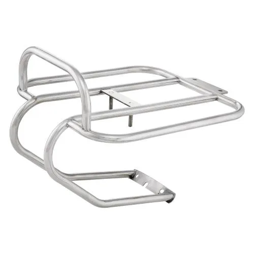 Portapacchi posteriore, per Vespa 125 V30-33/VM/VN/VL VB1 zincato, incl. porta ruota di scorta, orizzontale come accessorio
