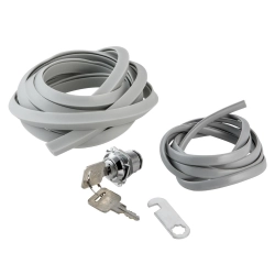 Gomma grigia bauletto Vespa 125 TS/160 GS/180 SS /Rally/PX80-200/PE/Lusso/'98 /MY/T5 9 mm, l 1630 mm, grigio RAL 7038