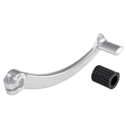 Leva avviamento SIP curva in acciaio cromato per motori PX montati su telai Vespa Largeframe classici come Sprint, GT, TS, Rally, VBB e VNB.