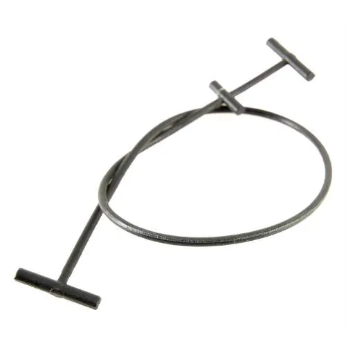 Cinghia limitatrice SIP 19555600 in plastica nera per cofano laterale Vespa PK 50-125 S, XL e XL2. Compatibile anche con Cosa secondo SIP.
