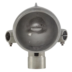 Corpo faro manubrio in alluminio per Vespa VU1T