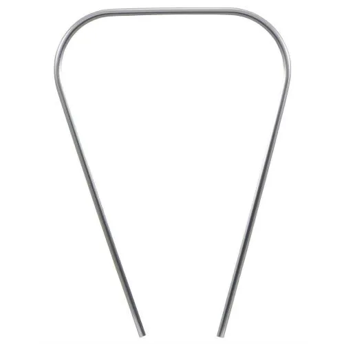 Profilo bordo scudo in plastica argentata per Vespa 50, 90, Primavera ed ET3. Montaggio ad adattamento sul perimetro dello scudo.