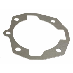 Basetta DRT 19169600 in alluminio, spessore 1,0 mm e tre travasi, per Vespa PX 80-150, GTR, TS e Sprint Veloce compatibili.