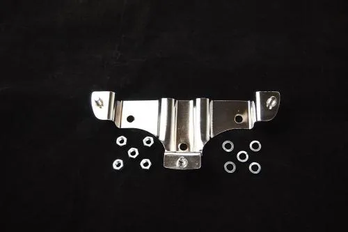 Chrome spare wheel bracket for Vespa PK