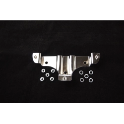Chrome spare wheel bracket for Vespa PK