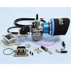 Kit Polini 177.0094 con carburatore CP Ø30 e collettore lamellare per Vespa PX, PE, TS e Sprint Veloce; taratura base 134/45 con spillo PW30.