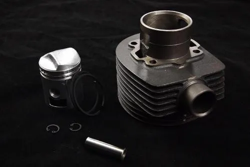 150cc cast iron cylinder with 2 original type transfers for Vespa VBA, VBB, VGLA