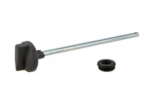 Asta rubinetto benzina Olympia 1256349C completa di pomello e gommino per Vespa PK 50 HP, FL2 e N; applicazioni PK XL FL e PK 125 N/FL.