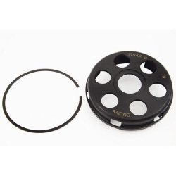 Scatola frizione 6 molle Pinasco FORGIATA con anello di rinforzo per Vespa 125VNB2T>6T - Super - GT - GTR - TS - 150VBB1T>2T - GL - Sprint - Sprint Veloce - PX125/150 fino al 1992