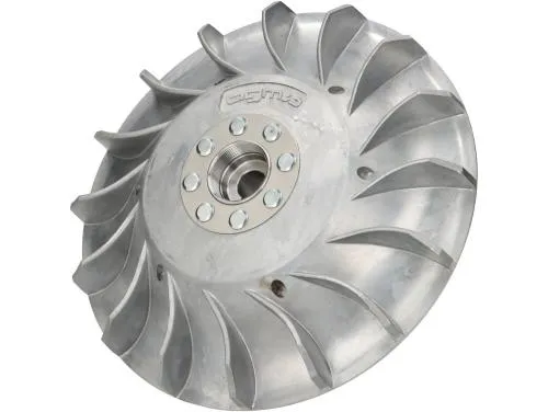 Volano BGM PRO Touring 2.0 BGM8225RT da 1900 g per Vespa PX, Cosa e LML 2T, con grandi alette curve e senza corona Elestart.