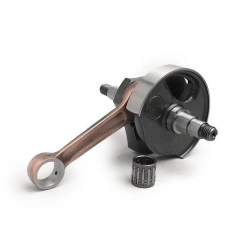 Árbol motor -BGM ORIGINAL Standard (válvula rotativa), carrera 51 mm, biela 97 mm- conversión Vespa PK50 XL/XL2 en 125 cc (cono Ø 20 mm)