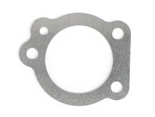 Distanziale testata SIP 90755010 in alluminio, spessore 0,8 mm e diametro 43 mm, per cilindri 63 cc Piaggio Ciao, Si, Bravo e derivati.