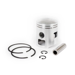 Pistone BGM PRO BGM1550PA Ø57 mm standard per cilindro BGM 150 cc, Vespa Wideframe VM, VN, ACMA da V55, VB1T, VGL1T e VL1T.