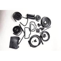 Kit parti in gomma neri per Lambretta LI 2