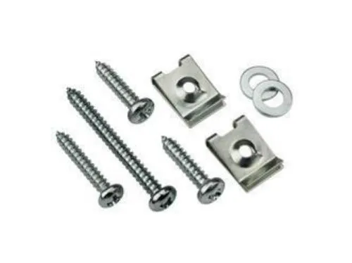Kit 189180037 di viti e graffette per fissare la parte superiore del bauletto anteriore Vespa PK 50 S e PK 125 S.