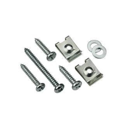 Kit 189180037 di viti e graffette per fissare la parte superiore del bauletto anteriore Vespa PK 50 S e PK 125 S.