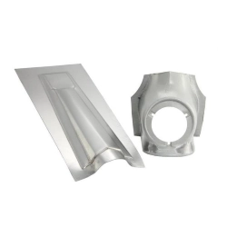 Copristerzo completo in metallo da saldare con stemma rettangolare Vespa 125 GTR/TS/150/Sprint/180SS