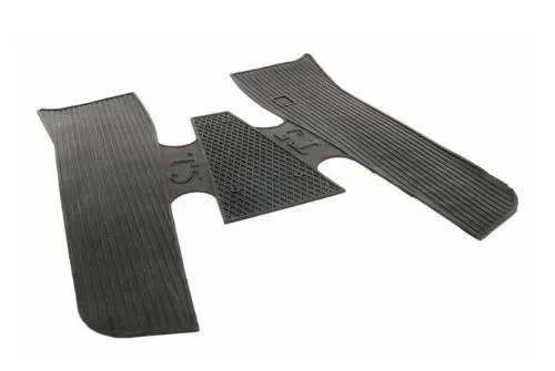 Rubber footboard mat for Vespa T5