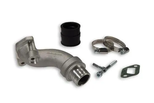 Collettore aspirazione malossi 24mm attacco a 2 fori innesto rigido per Vespa PK