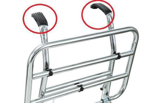 Coppia gommini portapacchi anteriore Vespa (2PZ)