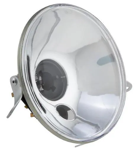 Halogen headlight in plastic for Vespa PX