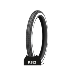 Pneumatico Kenda 2.25-17 33L fascia bianca per ciclomotore Ciao