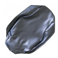 Rivestimento sagomato per sella lunga biposto Vespa 180 Rally VSD1T e 200 Rally VSE1T. Copertina sola, da montare sul telaio sella esistente.