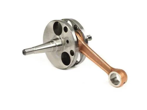 Albero motore MEC EUR corsa 57mm, biella 110mm per Vespa 150 VB1T, VL1-3T con bronzina