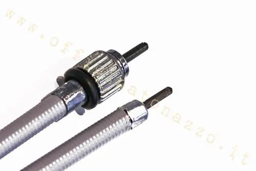Complete speedometer transmission with ring gear, 2.7 mm cable for Vespa PK