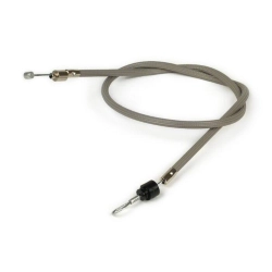 Trasmissione starter con guaina rigata per Vespa 125 VNA e VNB. Verificare terminali, percorso e corsa del comando prima del montaggio.