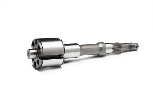 Albero ruota Malossi 6719239B rinforzato per Vespa Smallframe 50-125, Primavera, ET3, PK ed ETS, con filetto M16x1,25 e doppio richiamo.