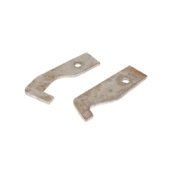 Coppia staffe supporto sportello motore per Vespa 50, ET3, Primavera