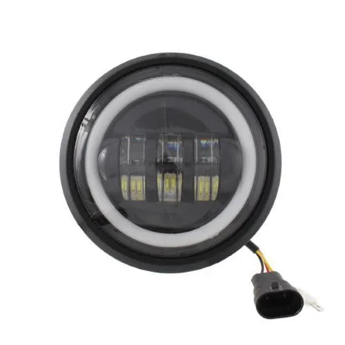 Fanale anteriore LED EVOK Ø 120 mm per Vespa 50 SS, 90 SS, Primavera, ET3, Super, VNB3-6, Super, VBA, VBB, VGLA