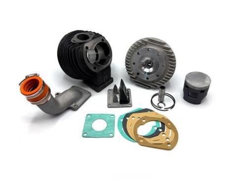 Cilindro lamellare VMC KAST GR-V 132cc in ghisa, corsa 51mm, candela laterale