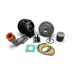 Cilindro lamellare VMC KAST GR-V 132cc in ghisa, corsa 51mm, candela laterale