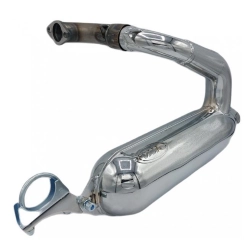 VMC SPORT chrome torpedo exhaust for Vespa ET3, Primavera