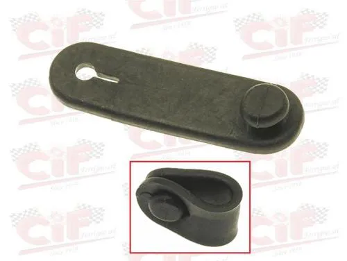 Rubber handlebar cable clamp for SI - Ciao - Bravo - Boxer