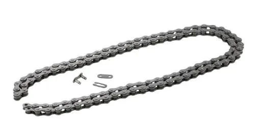 Catena ESJOT 10298910 tipo 410, passo 1/2 x 1/8 pollice e 112 maglie, per Piaggio Ciao, Si e Bravo. Aperta con maglia di chiusura.