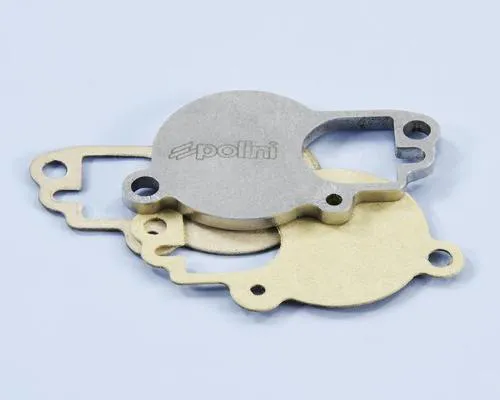 Spessore Polini 343.0039 per vaschetta dei carburatori SI Vespa. Distanzia il coperchio e aumenta il volume utile della camera galleggiante.