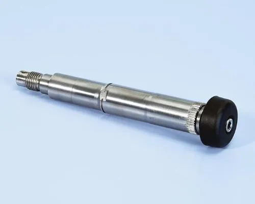 Perno ruota anteriore Polini 202.1423 in acciaio temprato per cuscinetto Ø20 mm, braccio 050.2660 e leveraggi Piaggio/Vespa compatibili.