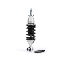 Amortiguador delantero negro/plateado BGM ajustable SC/F1 Sport para Vespa 50, ET3, Primavera