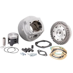 Cilindro VMC ET6-60 in alluminio,144cc, Ø 60mm, corsa 51mm per Vespa Primavera - ET3 - PK candela laterale