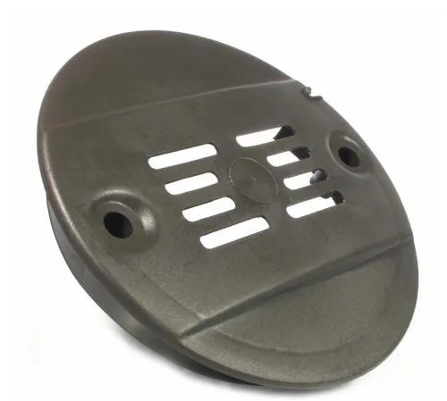 Copriruota rigido in plastica antracite per Vespa PK compatibili, completo di gancio e molle. Verificare portaruota e punti di fissaggio.